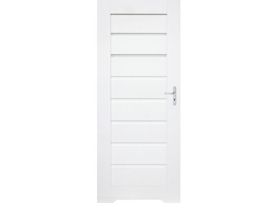 Skrzydło drzwiowe MINORIS biały podcięcie 80 L Windoor