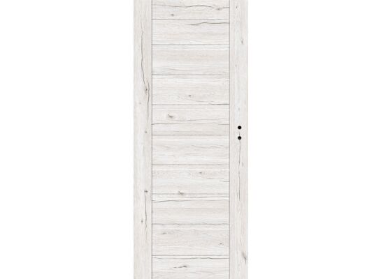 Skrzydło drzwiowe MINORIS silver pełne 80 L Windoor