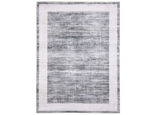 Dywan drukowany Kioto mikrofibra 120 x 160 cm szary