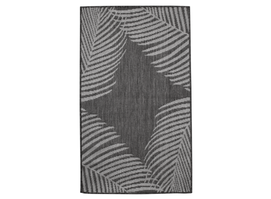Dywan tkany zewnętrzny IRMA 50 x 80 cm ciemny szary