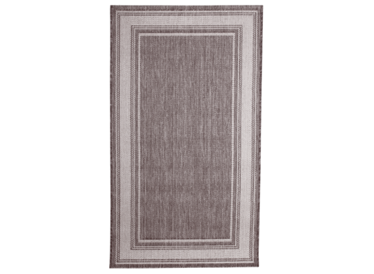 Dywan tkany zewnętrzny JUAN 50 x 80 cm ciemny beż