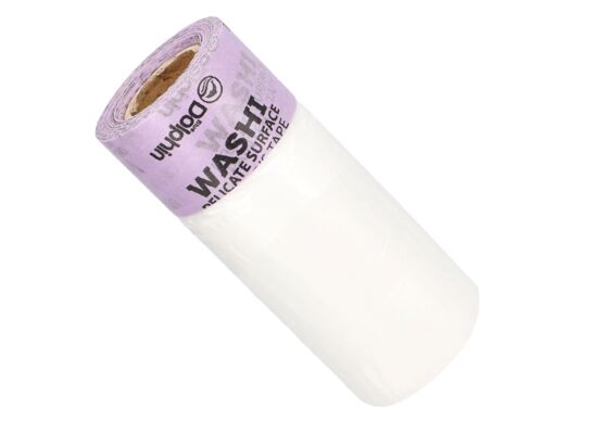 Taśma malarska z folią Delikatne Powierzchnie Pro-Masker 55 cm x 10 m Blue Dolphin