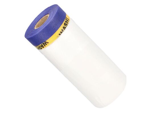 Taśma malarska z folią Washi Kombo Pro-Masker 55 cm x 15 m Blue Dolphin