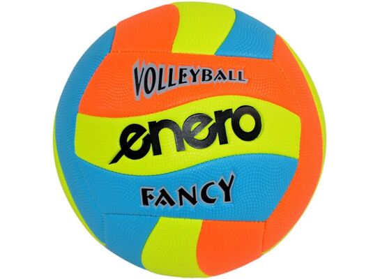 Piłka siatkowa plażowa ENERO FANCY niebieski/żółty/pomarańczowy