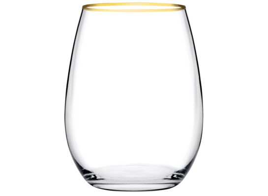 Szklanki Amber 6 sztuk 350 ml transparentny