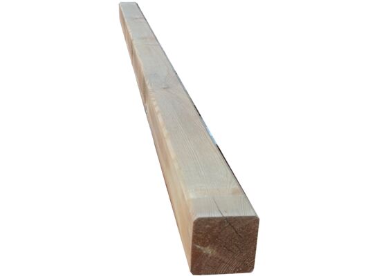 Kantówka strugana i fazowa 7 x 7 x 180 cm brąz