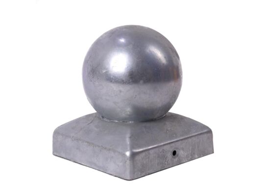 Daszek z kulą na profil 90 x 90 mm grubość 1 mm