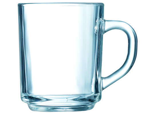 Kubek hartowany 250 ml 6 sztuk transparentny LUMINARC