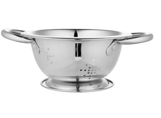 Durszlak metalowy z uchwytami 16 cm