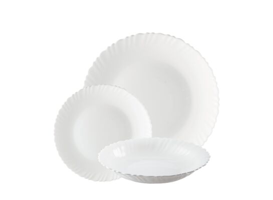 Zestaw talerzy Curly 12 elementów