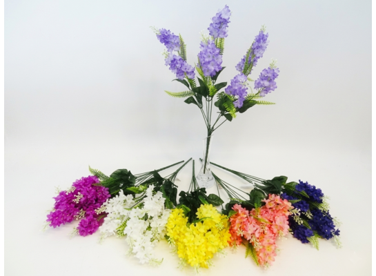 Bukiet sztucznych kwiatów wisteria 56 cm