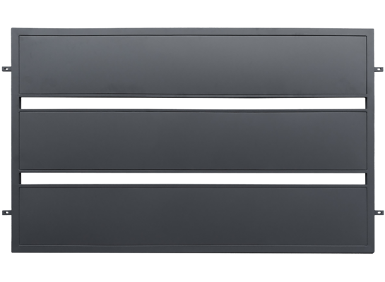 Przęsło MIlan ocynk antracyt struktura 200 x 118 cm Polbram