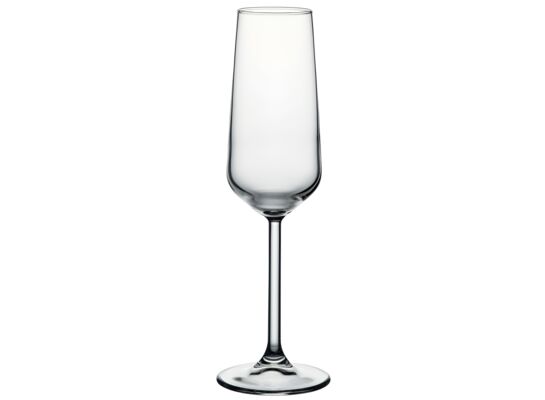 Kieliszki do szampana Allegra 195 ml 6 sztuk transparentny