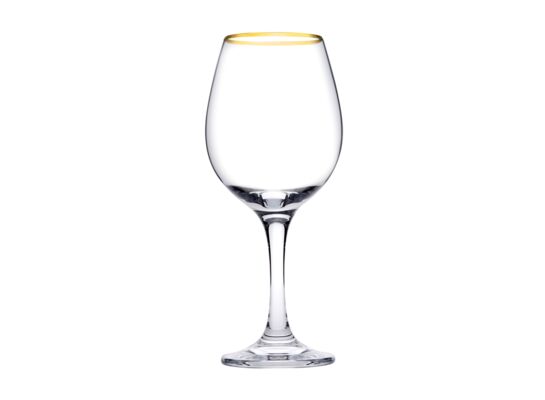 Kieliszki do wina Amber 460 ml 6 sztuk transparentny
