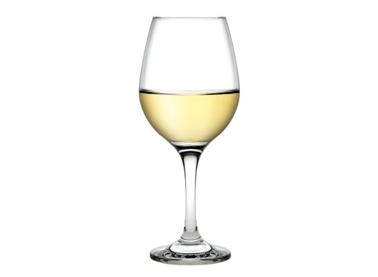 Kieliszki do wina Amber 295 ml 6 sztuk transparentny