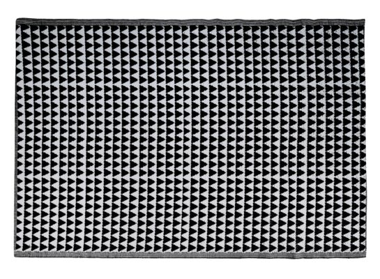 Dywan zewnętrzny w trójkąty 160 x 230 cm