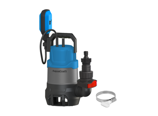 Pompa zatapialna do brudnej wody 900 W z przyłączem QC Aquacraft