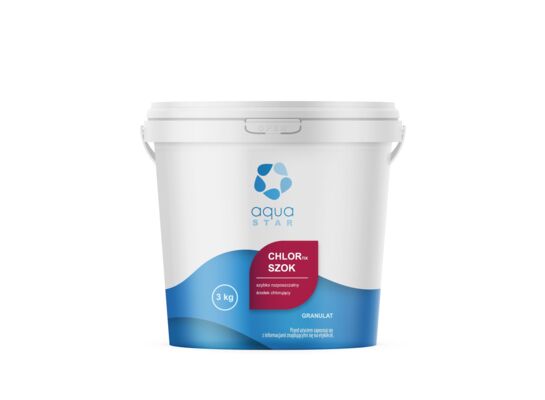 Granulat chlor szok chlortix 3 kg AquaStar
