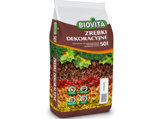 Zrębki czerwone 50 l BIOVITA