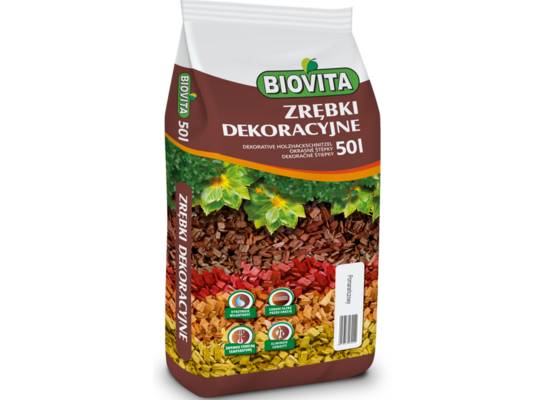 Zrębki pomarańczowe 50 l BIOVITA