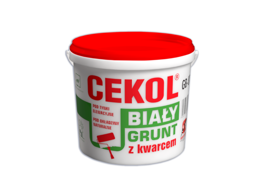 Grunt z kwarcem biały GB‑87 4,5 kg CEKOL