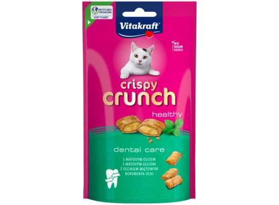 Przysmak dla kota Crispy Crunch dental 60 g Vitakraft