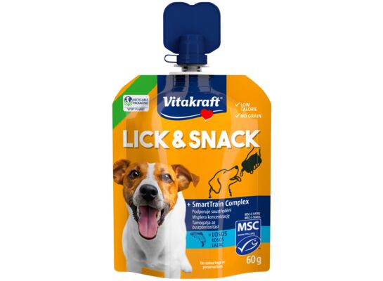 Przysmak dla psa LICK & TREAT łosoś 60 g Vitakraft