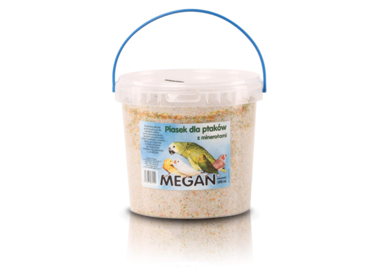 Piasek dla ptaków z minerałami 1,5 kg Megan