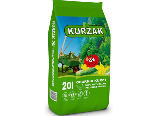 Nawóz obornik kurzy 20 l suszony BIOVITA