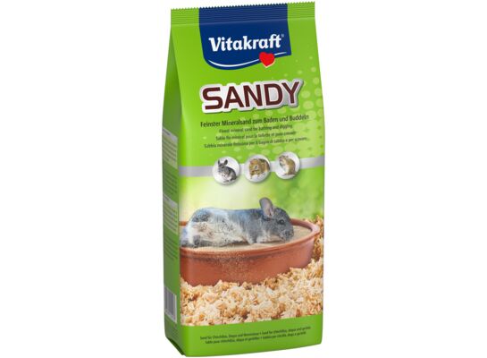 Piasek mineralny dla małych gryzoni 1 kg SANDY