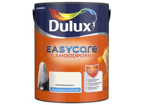 Farba lateksowa EasyCare Plamoodporna Nietuzinkowe Ecru 5 l Dulux