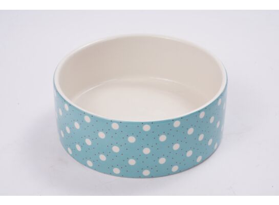 Ceramiczna miska dla zwierząt 16 x 16 x 6 cm