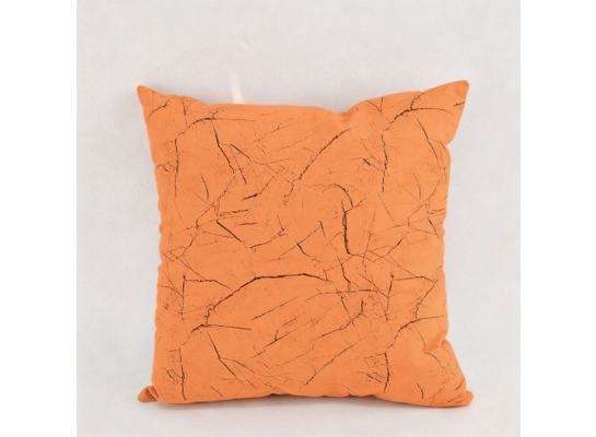 Poszewka na poduszkę 45 x 45 cm pomaranczowa