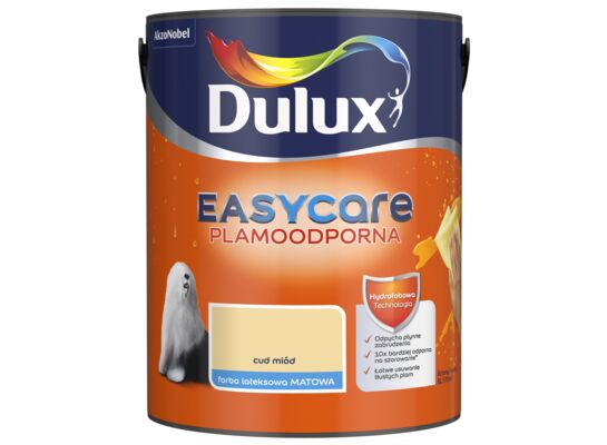 Farba lateksowa EasyCare Plamoodporna Cud Miód 5 l Dulux