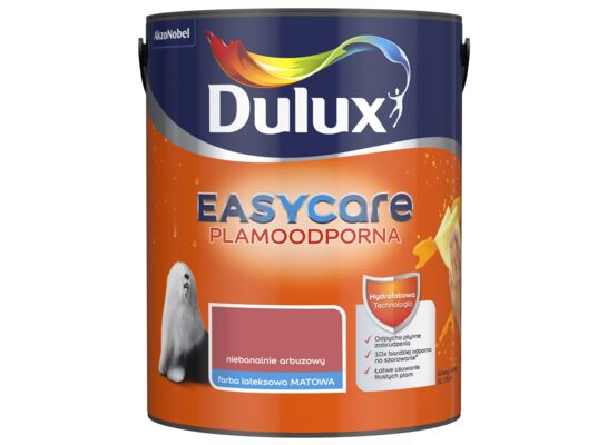 Farba lateksowa EasyCare Plamoodporna Niebanalnie Arbuzowy 5 l Dulux