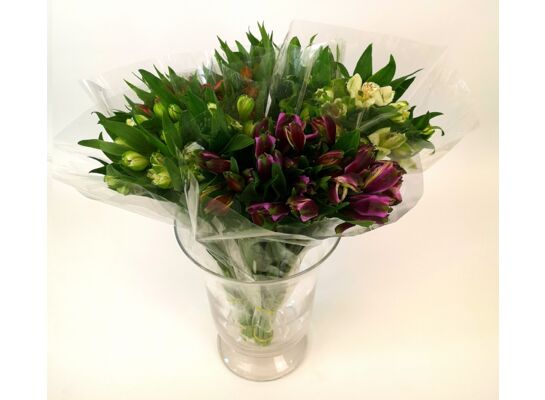 Alstromeria bukiet 7 sztuk 50 cm mix