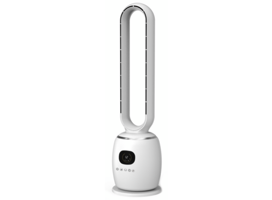 Wentylator bezłopatkowy 60 W biały