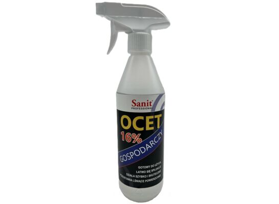 Ocet gospodarczy 16 % 500 ml spryskiwacz