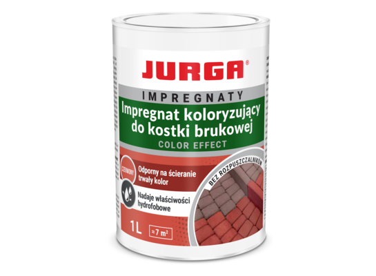 Impregnat koloryzujący COLOR EFFECT czerwony 1 l JURGA