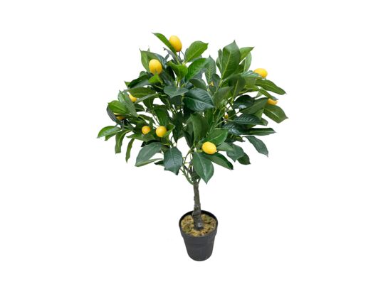 Kwiat sztuczny drzewko cytrynowe w donicy wys. 70 cm