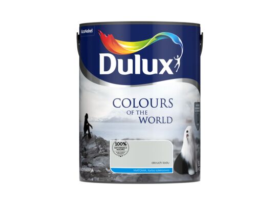 Farba lateksowa Kolory Świata okruch lodu 5 l Dulux