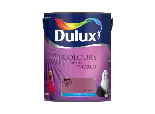 Farba lateksowa Dulux Kolory Świata Fiolek Alpejski 5 l