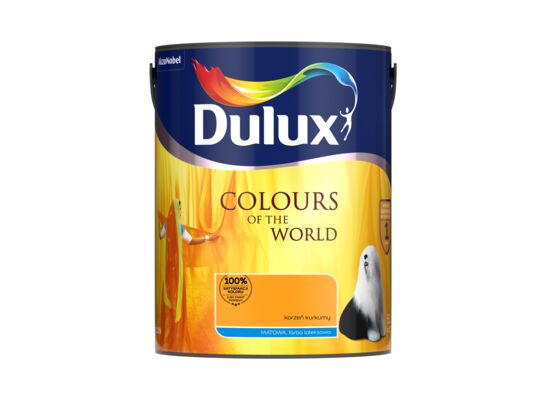 Farba lateksowa Dulux Kolory Świata Korzen Kurkumy 5 l