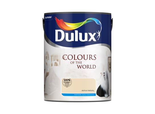 Farba lateksowa Kolory Świata słońce hellady 5 l Dulux