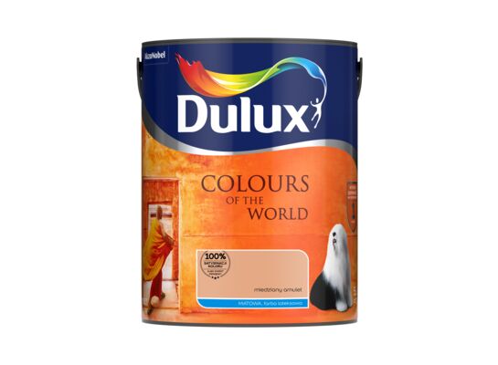 Farba lateksowa Dulux Kolory Świata Miedziany Amulet 5 l