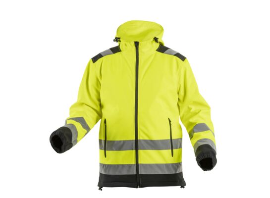 Kurtka ostrzegawcza ARGEN softshell żółta M (50)