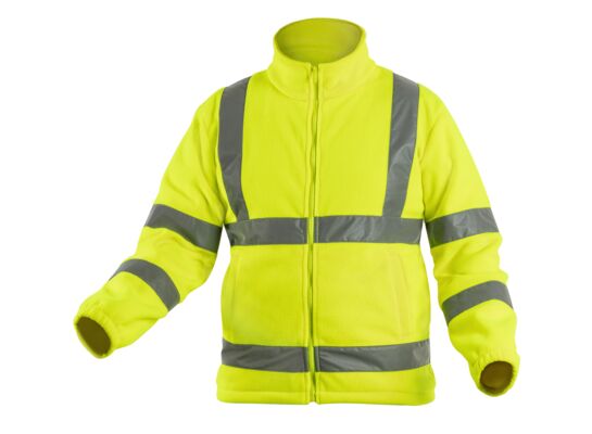 Bluza ostrzegawcza ALAND polarowa żółta XL (54)