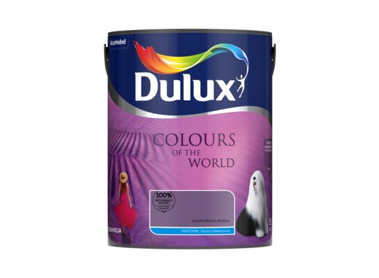 Farba lateksowa Dulux Kolory Świata Lawendowa Dolina 5 l