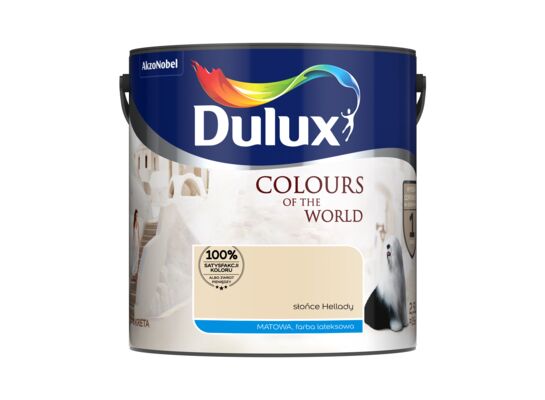Farba lateksowa Kolory Świata słońce hellady 2,5 l Dulux