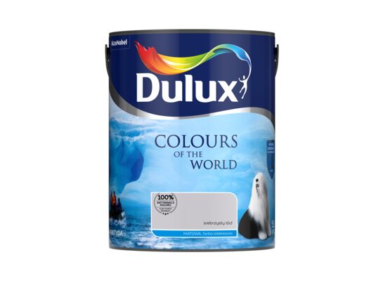 Farba lateksowa Kolory Świata srebrzysty lód 5 l Dulux